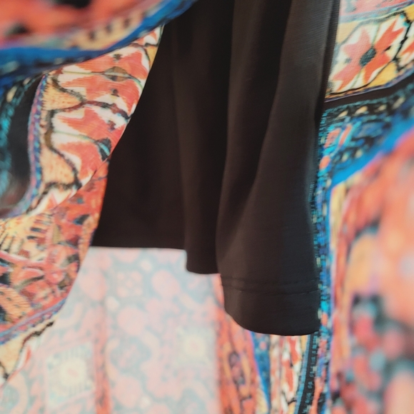 💕 Charlotte Russe Aztec Print Maxi Dress Women's Size XS - Picture 8 of 14